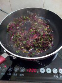 自己做的苋菜炒饭做法图解5)