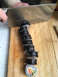 色香味俱全的寿司做法图解11)