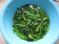 妈妈教我做凉拌菠菜做法图解4)