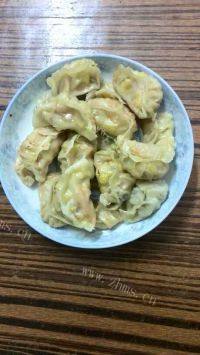 自己做的素馅饺子