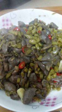 家常菜酸辣鸡杂