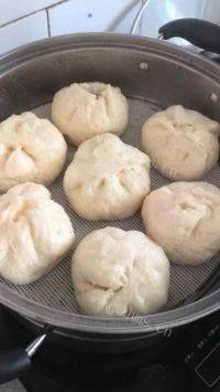 自制梅菜肉包