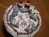 自己做的生日蛋糕做法图解6)