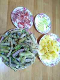 美味的芸豆炖土豆做法图解1)