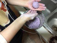 自己的紫薯饼做法图解5)