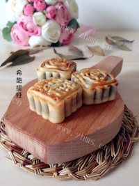美味的多口味广式月饼做法图解10)