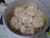 诱人韭菜包子做法图解8)