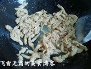 青椒肉丝做法图解2)