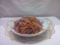 家常菜炒三丝
