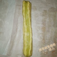 美味的抹茶萌兔曲奇做法图解12)