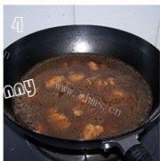 家常菜白萝卜炖牛腩做法图解4)