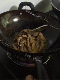 美味的香菇牛柳做法图解8)