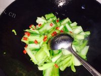 家常菜蒜香青菜做法图解4)
