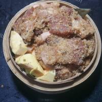 营养的川味红薯南瓜粉蒸肉做法图解12)