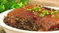 家常菜盐菜扣肉