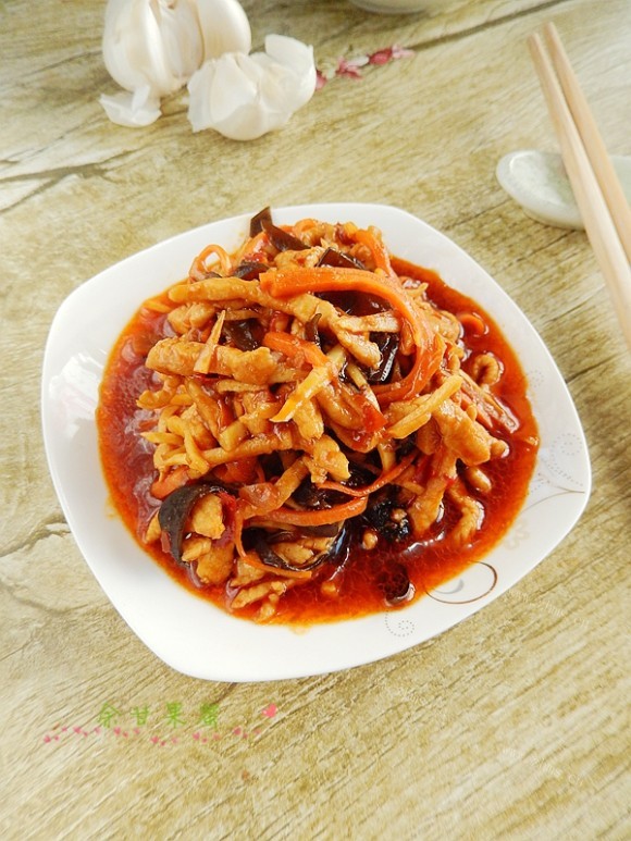 五味俱全的鱼香肉丝