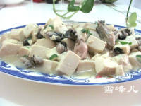 鲜美牡蛎豆腐做法图解9)