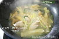 美味豆苗上汤烩花胶做法图解7)