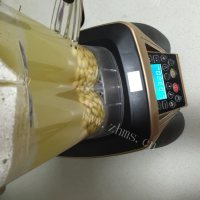 美味的豆浆做法图解4)