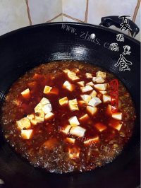 家常菜麻婆豆腐做法图解9)