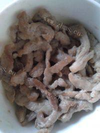 家常菜土豆丝炒肉丝做法图解3)