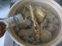 美味的参鸡汤做法图解8)