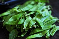 美味的鱼香豆荚做法图解1)