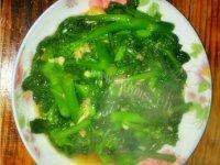 家常菜清炒芥蓝