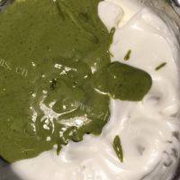 自制抹茶蜜豆蛋糕卷做法图解5)
