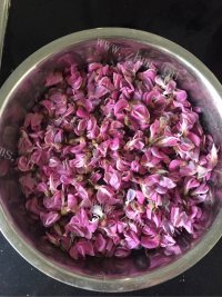 自制槐花饼做法图解1)