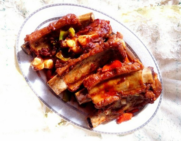 垂涎欲滴的糖醋排骨