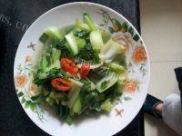 家常菜清炒小油菜