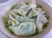 美味的荠菜馄饨