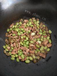 好吃的青豆烧肉片做法图解6)