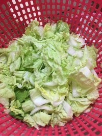 酸辣大白菜做法图解1)