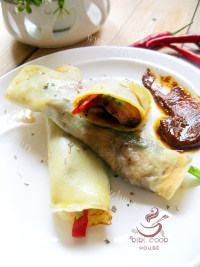 好吃的鸭肉卷做法图解15)