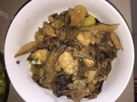 口感丰富的小鸡蘑菇炖粉条