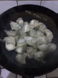 美味的韭菜鸡蛋饺