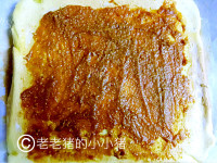 甜甜的奶油焦糖蛋糕卷做法图解16)