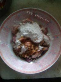 美味的茭白炒肉做法图解3)