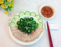 白肉黄瓜卷做法图解10)