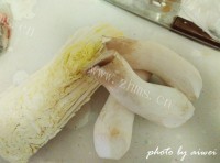 家常白菜心拌杏鲍菇做法图解1)
