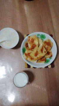 DIY早餐香煎馒头片