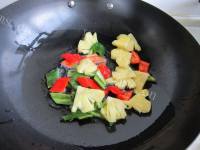 家常菜菠萝炒牛肉做法图解9)