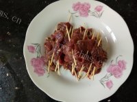 牙签肉做法图解6)