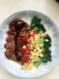 美味的香煎牛排
