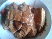 色泽不错的素炒豆腐