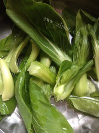 家常辣椒油菜做法图解2)