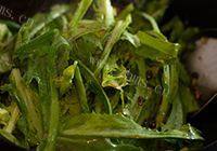 健康美食豆豉油麦菜做法图解5)