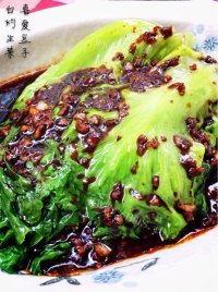 家常菜白灼生菜